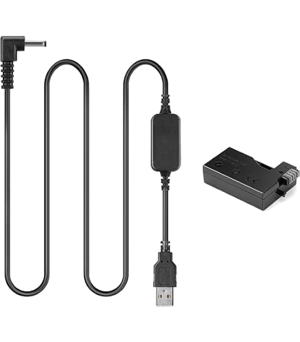 Amazon | Raeisusp USBアダプタ供給+ DR-E12 LP-E12仮想電池互換型番